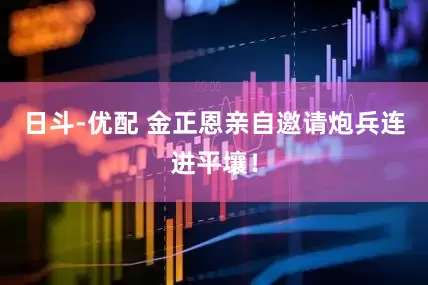 日斗-优配 金正恩亲自邀请炮兵连进平壤！