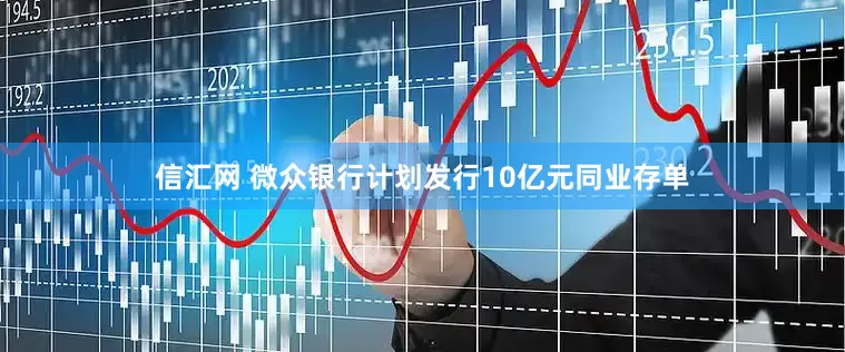 信汇网 微众银行计划发行10亿元同业存单