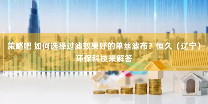 策略吧 如何选择过滤效果好的单丝滤布？恒久（辽宁）环保科技来解答